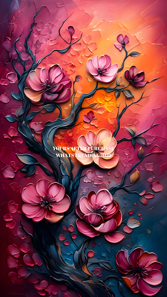 Floral Art Poster