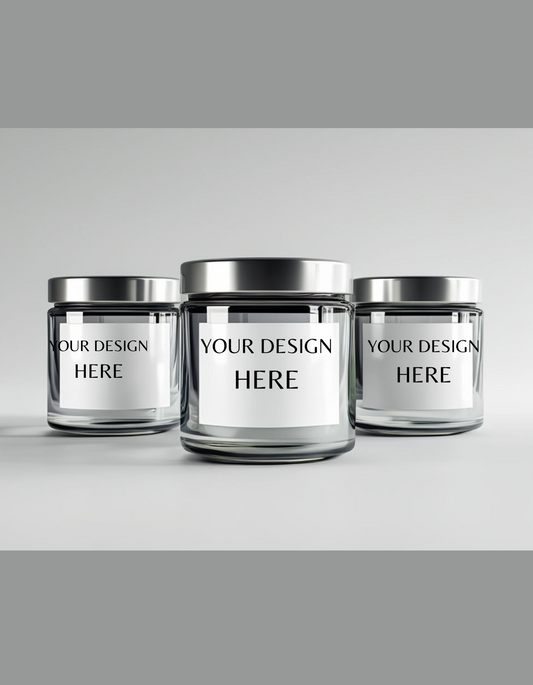 Glass Jar(s) Mockup