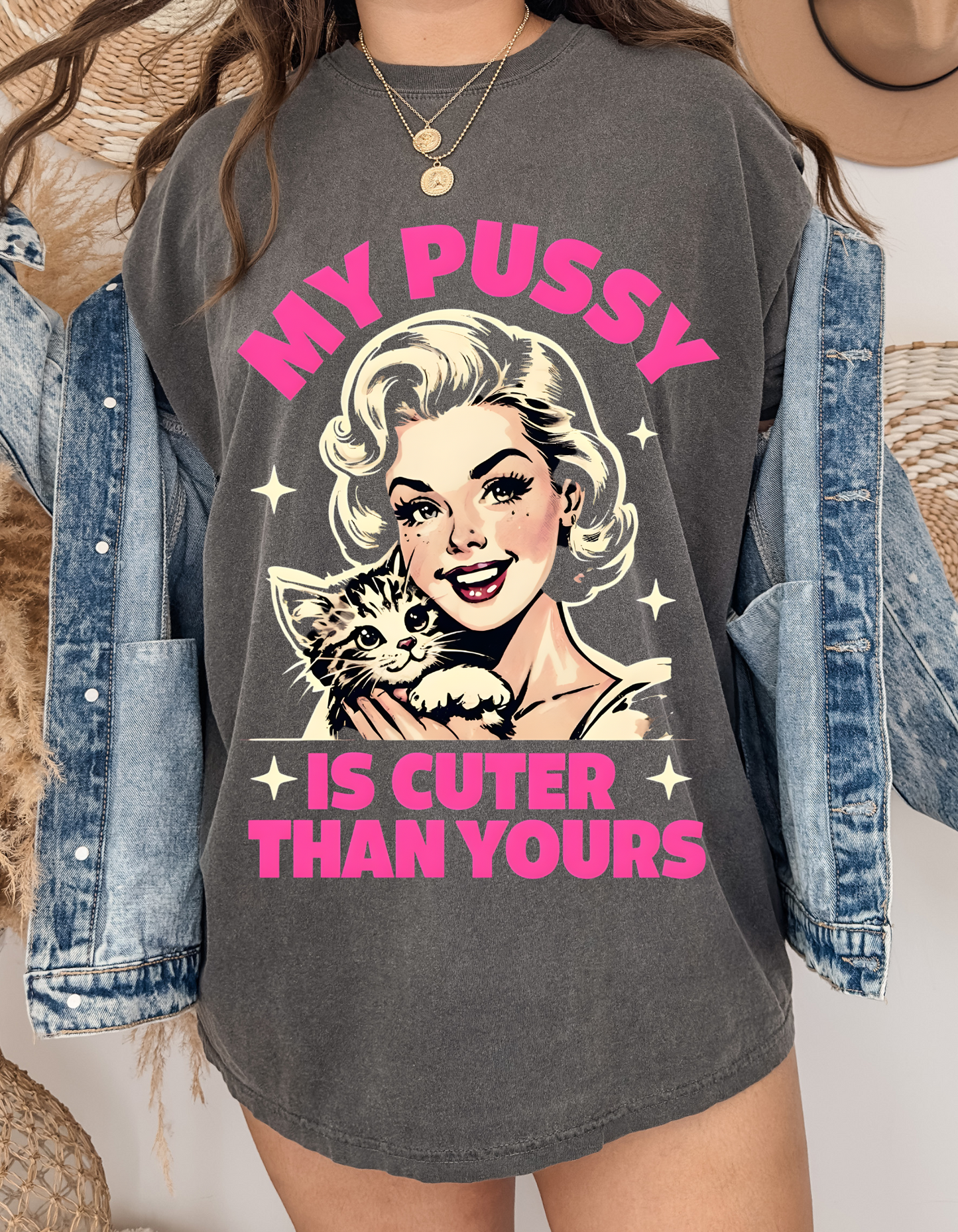 My Pussy Is Cuter Than Yours Instant PNG Download