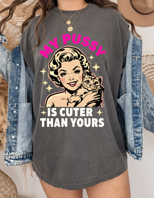 My Pussy Is Cuter Than Yours Instant PNG Download