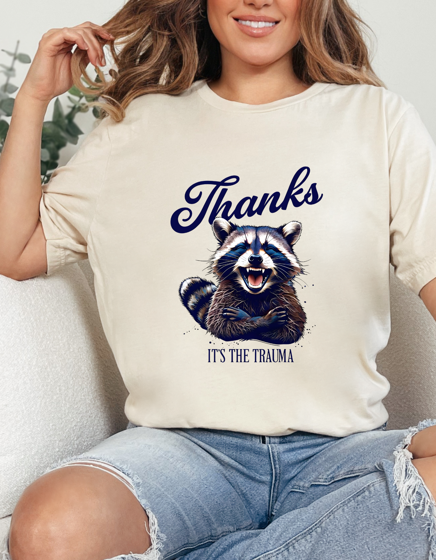 Raccoon png "Thank it's the trauma"