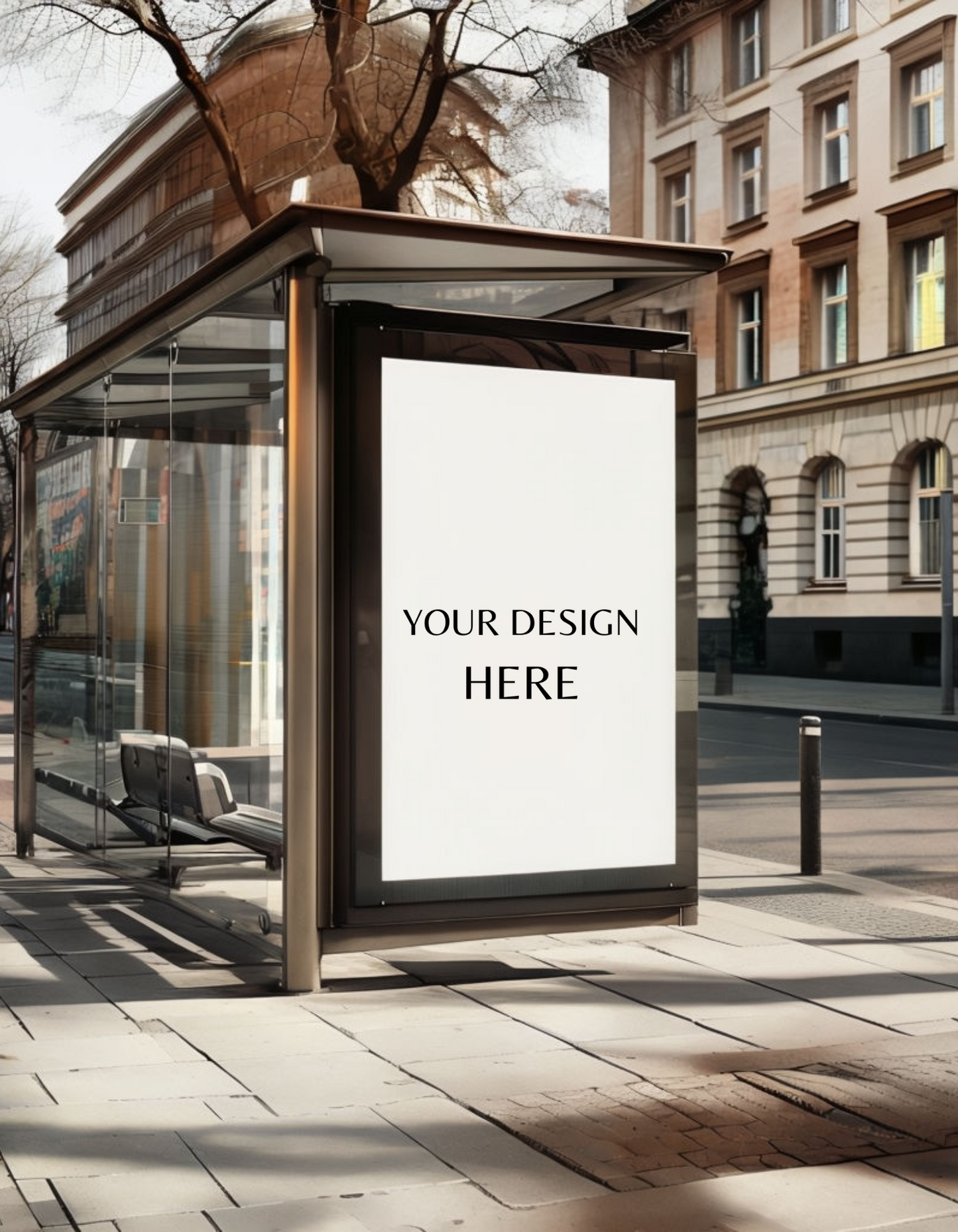 Urban sign mockup